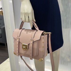 MICHAEL KORS MANHATTAN MEDIUM TOP HANDLE SCHOOL SATCHEL CROSSBODY BAG 
NWT